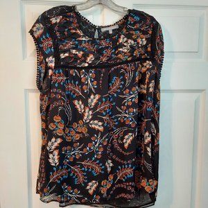 Daniel Rainn Mindy Pleat - Lattice Trim Top XL